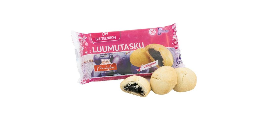 Gluteeniton luumutasku