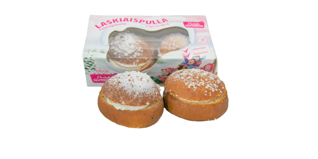 gluteeniton laskiaispulla