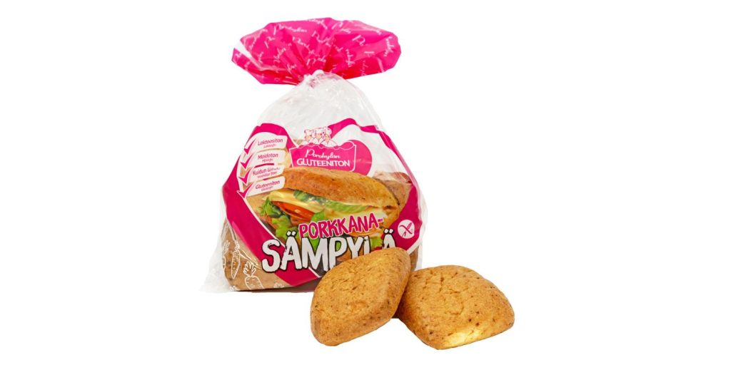 Gluteeniton porkkanasämpylä