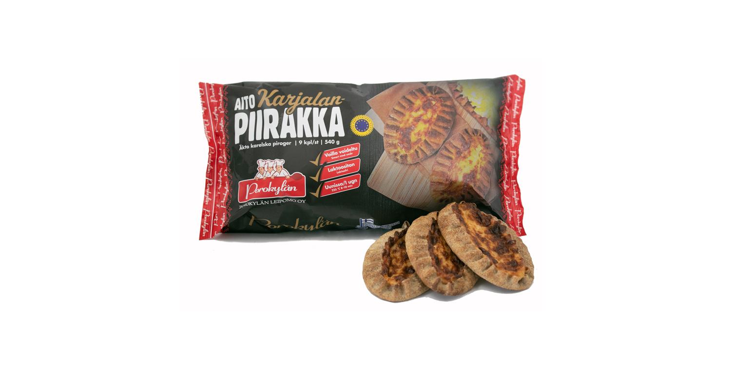Porokylän Aito Karjalanpiirakka