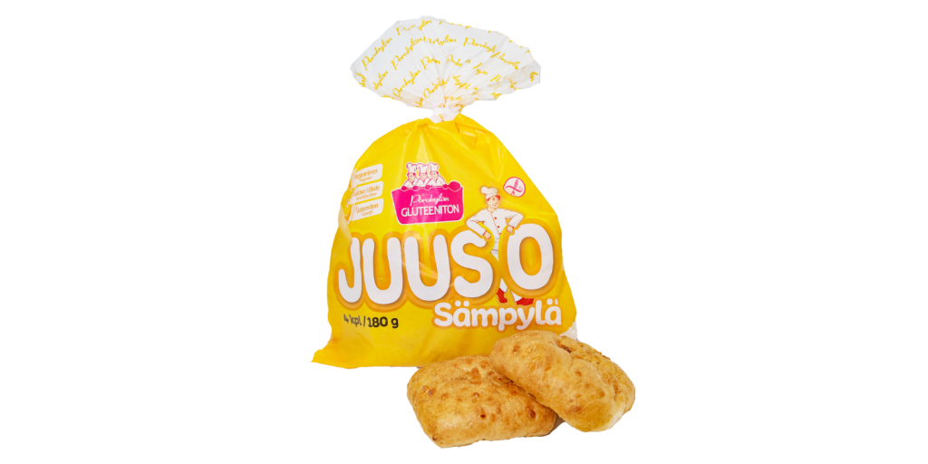 gluteeniton juusosämpylä