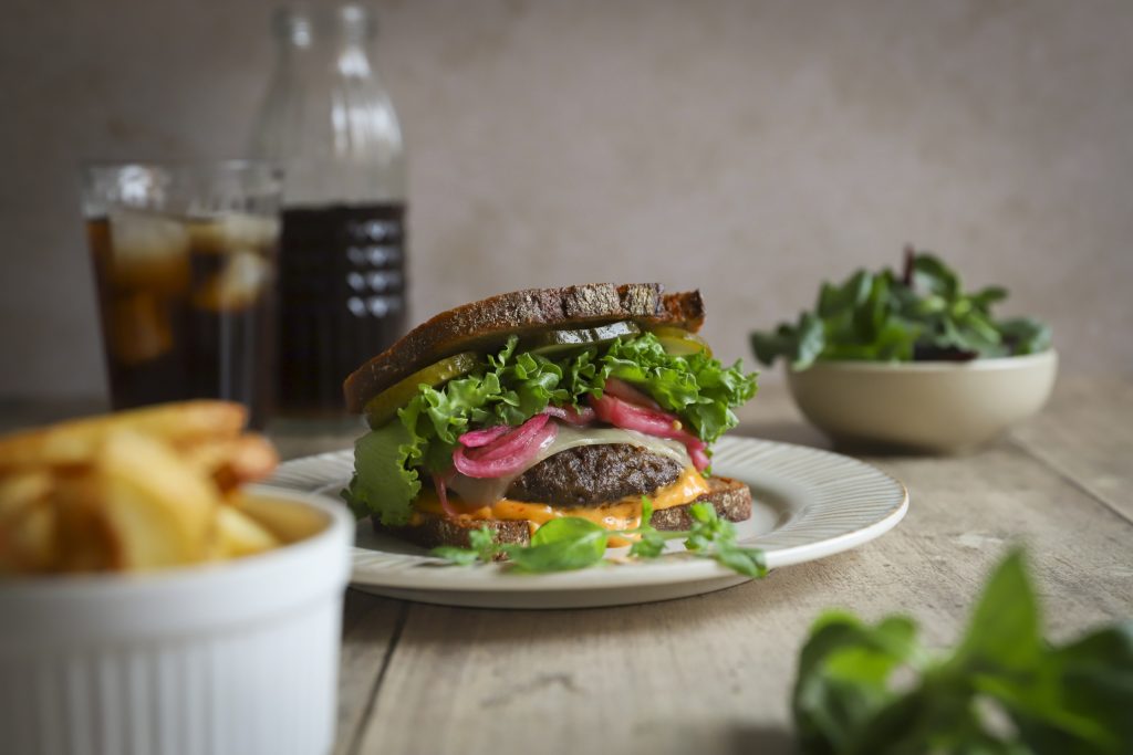 Kartanonruis-Hampurilainen