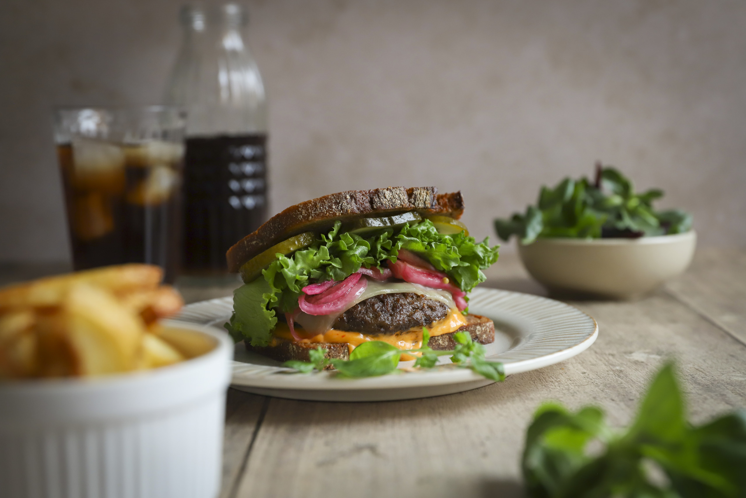 Kartanonruis-Hampurilainen