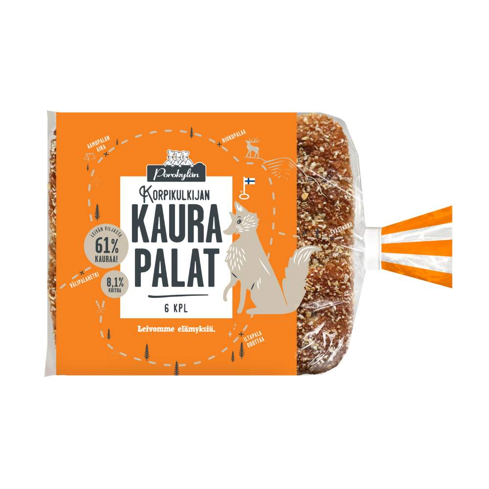 Korpikulkinan kaurapalat