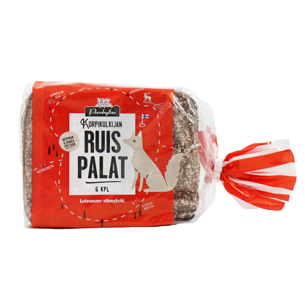 Korpikulkijan Ruispalat 6 kpl / 330 g