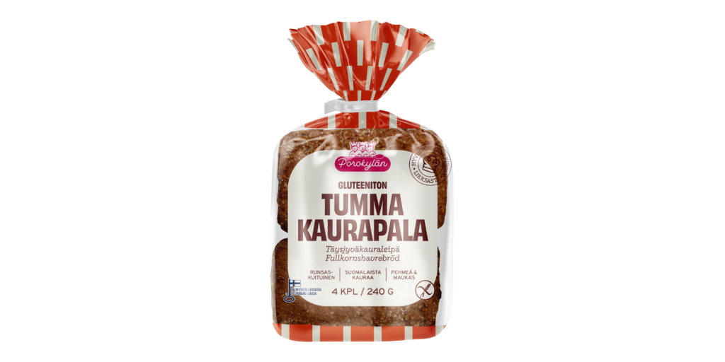 Tumma kaurapala 4 kpl / 240 g