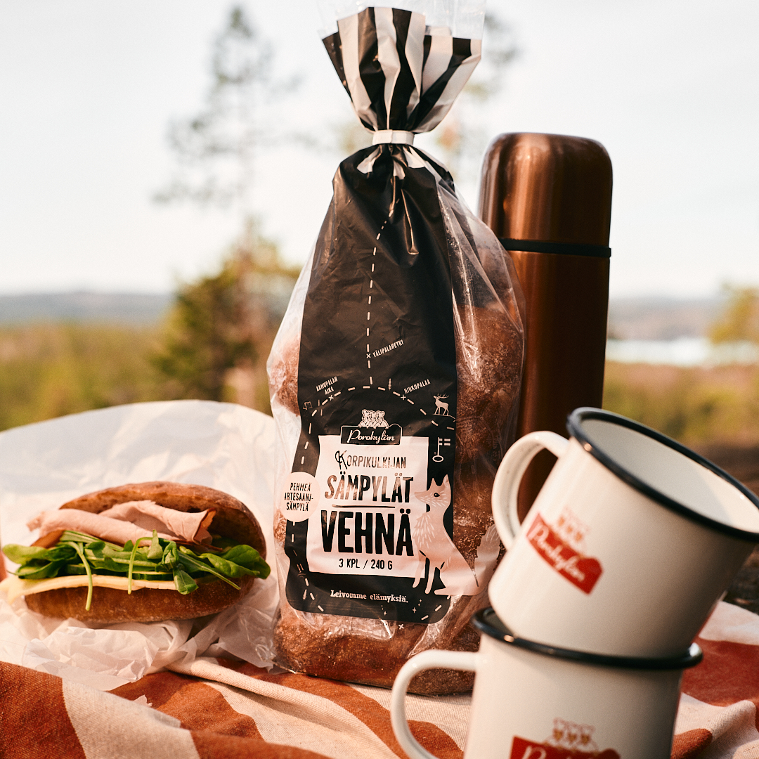 Korpikulkijan vehnäsämpylä