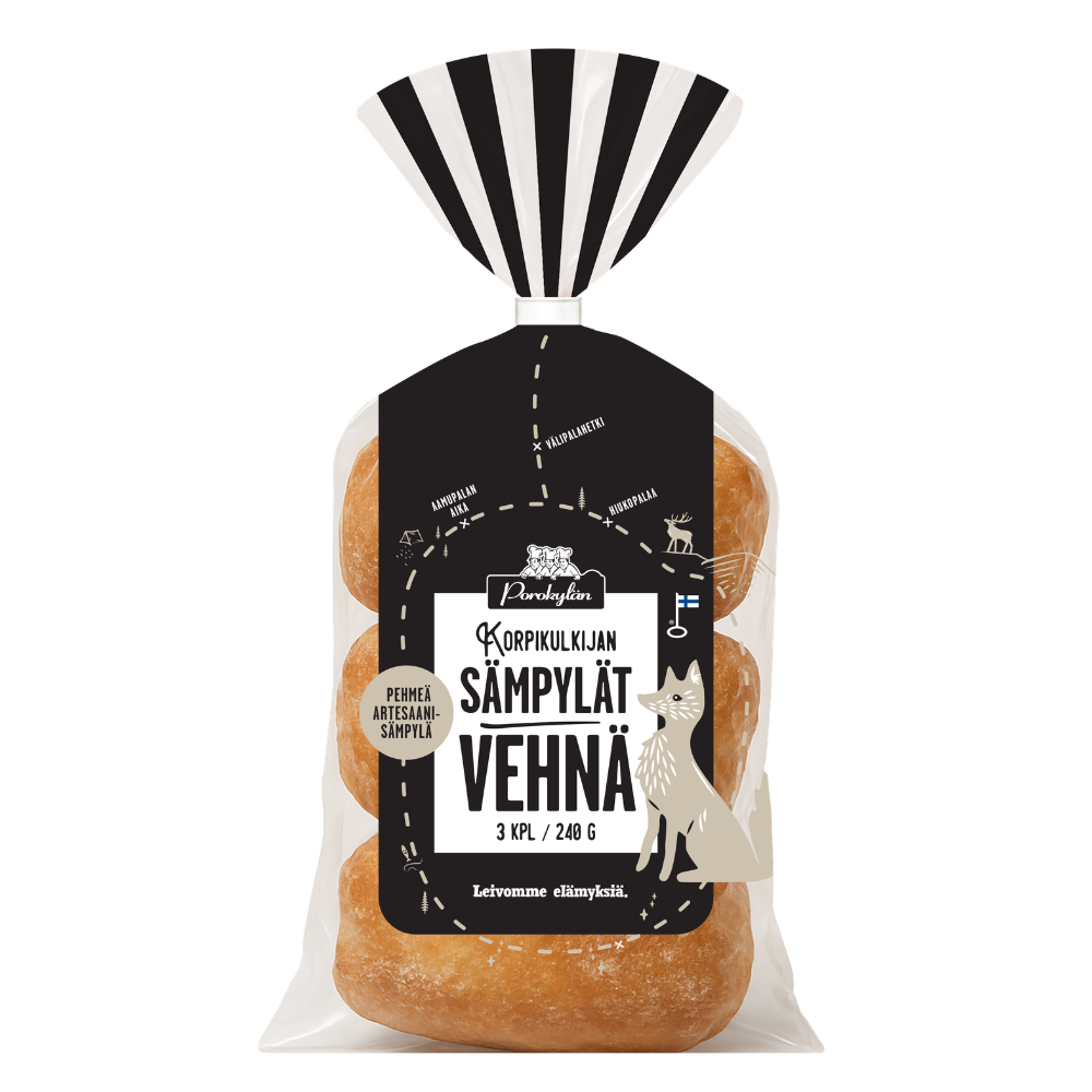 Korpikulkijan sämpylät, vehnä